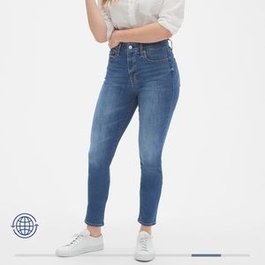 Gap High Rise True Skinny Jeans 8 Long